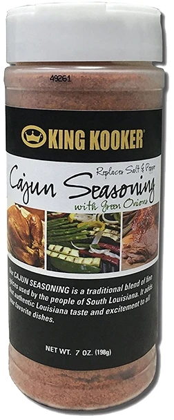 King Kooker Cajun Seasoning 7oz King Kooker Cajun Seasoning 7oz -Lawn & Garden shop 00039 cajun seasoning 2