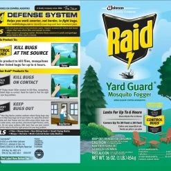 Raid Yard Guard, 16 Oz. -Lawn & Garden shop 01601 yard guard label 1