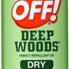 OFF Deep Woods Dry Repellent Spray 4 oz