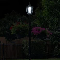 SunRay Cresmont Solar Lamp Post and Planter With Hanger -Lawn & Garden shop 0710238b d695 44a3 adf9 453de021b76c.cce690124c0704f5eadccf695568915f 3