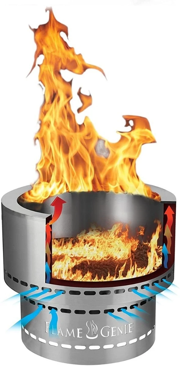 HY-C Flame Genie Pellet Firepit HY-C Flame Genie Pellet Firepit -Lawn & Garden shop 10090094 2