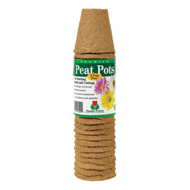 Plantation Products 3" Starting Pot pack of 15 Plantation Products 3" Starting Pot pack of 15 -Lawn & Garden shop 10313541 1