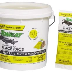 Motomco Tomcat Mouse and Rat Pack/Pail, 3-Ounce, 22 Count Pail