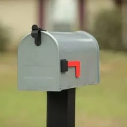 T-1 Silver Mailbox -Lawn & Garden shop 12790133 2