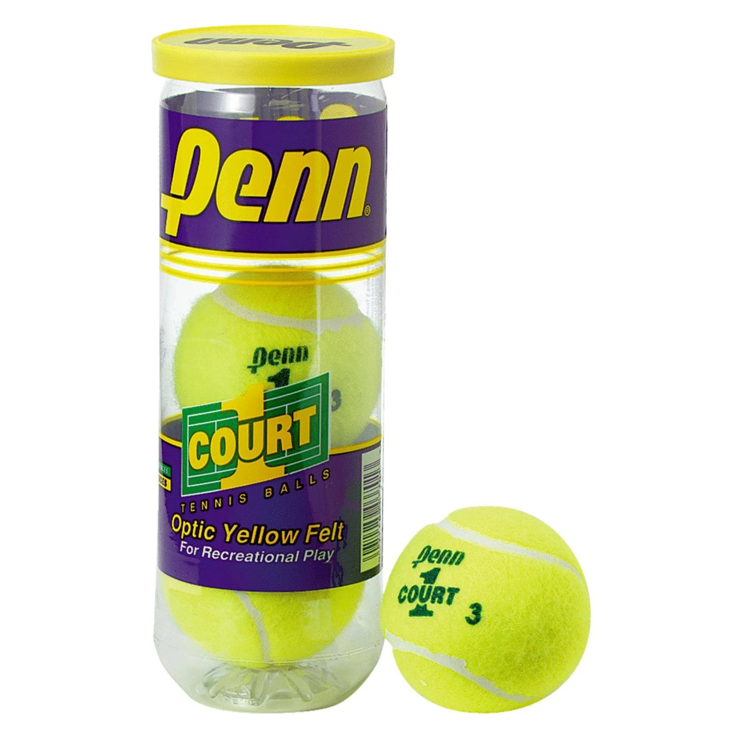 Penn Court One Tennis Balls Penn Court One Tennis Balls -Lawn & Garden shop 13160001 1