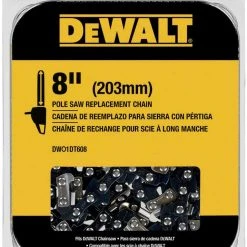 DeWALT 8 in. Pole Saw Replacement Chain | DWO1DDT608