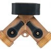 Orbit Irrigation Garden Hose Brass Y-Connect With Dual Shut-Off Valve | 58248N