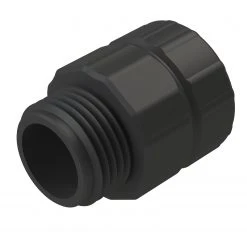 Orbit Push-Fit 5/8″ Male Hose Mender, Plastic