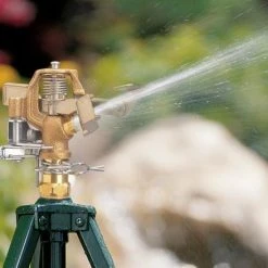 Orbit Irrigation 1/2" Brass Impact Sprinkler -Lawn & Garden shop 14201991 2 1