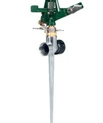 Orbit Irrigation Zinc Impact with Zinc Step Spike Sprinkler -Lawn & Garden shop 14202030 2 1