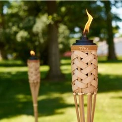 Tiki Luau Bamboo Torch -Lawn & Garden shop 1460030 2 1