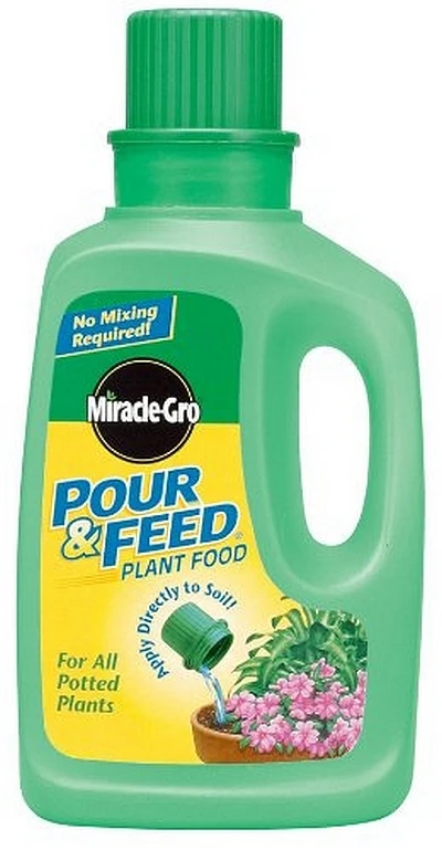 Scotts Miracle-Gro Pour & Feed Liquid Plant Food 32oz Bottle 3 Scotts Miracle-Gro Pour & Feed Liquid Plant Food 32oz Bottle