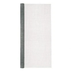 Garden Craft 36" x 5' Galvanized Hardware Cloth Fence, 1/4" Square