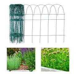 Origin Point Garden Craft 14" x 20' Scroll Top Rolled Garden Border -Lawn & Garden shop 19000114 7