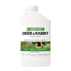 Liquid Fence Deer & Rabbit Repellent Concentrate, 32 oz.