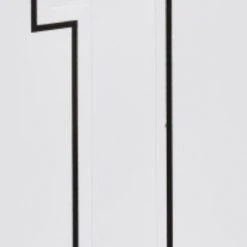 Hillman 3" Adhesive House Number, White