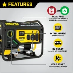 Champion 3500-Watt Dual Fuel Generator 4 Champion 3500-Watt Dual Fuel Generator -Lawn & Garden shop 200967 1