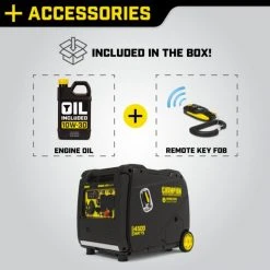 Champion 4500-Watt Wireless Start Inverter Generator -Lawn & Garden shop 200990 4 1