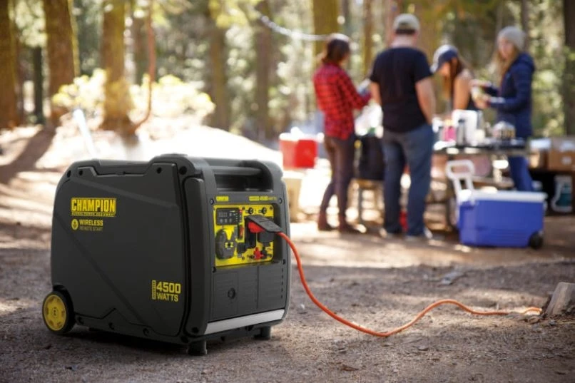 Champion 4500-Watt Wireless Start Inverter Generator Champion 4500-Watt Wireless Start Inverter Generator -Lawn & Garden shop 200990 5