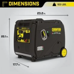 Champion 4500-Watt Dual Fuel Inverter Generator -Lawn & Garden shop 200991 5 1