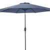 Sunray 9' Blue Market Umbrella with Crank 1 Sunray 9' Blue Market Umbrella with Crank -Lawn & Garden shop 201004 9ft market umbrella navy 1