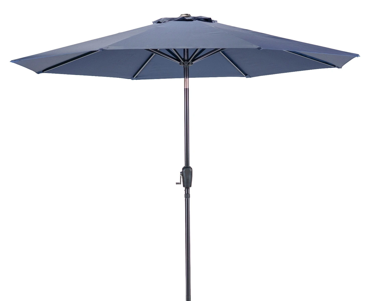 Sunray 9' Blue Market Umbrella with Crank Sunray 9' Blue Market Umbrella with Crank -Lawn & Garden shop 201004 9ft market umbrella navy 1