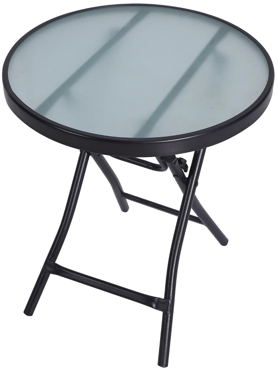Sunray Glass Folding Patio Table Sunray Glass Folding Patio Table -Lawn & Garden shop 203080s 1
