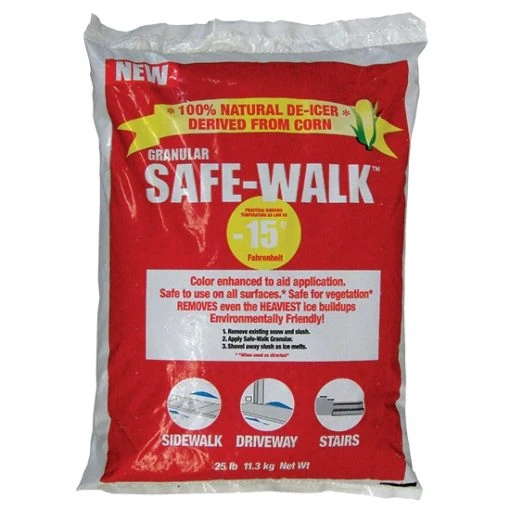 Safe-Walk Granular De-Icer - 25 Lbs -Lawn & Garden shop 20890009 1 1