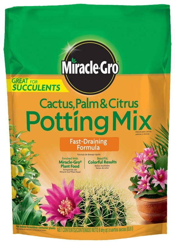Miracle-Gro Cactus, Palm & Citrus Potting Mix - 8 Qt Miracle-Gro Cactus, Palm & Citrus Potting Mix - 8 Qt -Lawn & Garden shop 21120010