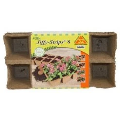 Jiffy 4-Pack 2-1/2 Inch Square Peat Strips