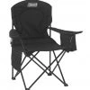 Coleman Cooler Quad Chair, Black -Lawn & Garden shop 2682004 1