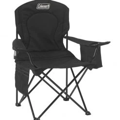 Coleman Cooler Quad Chair, Black