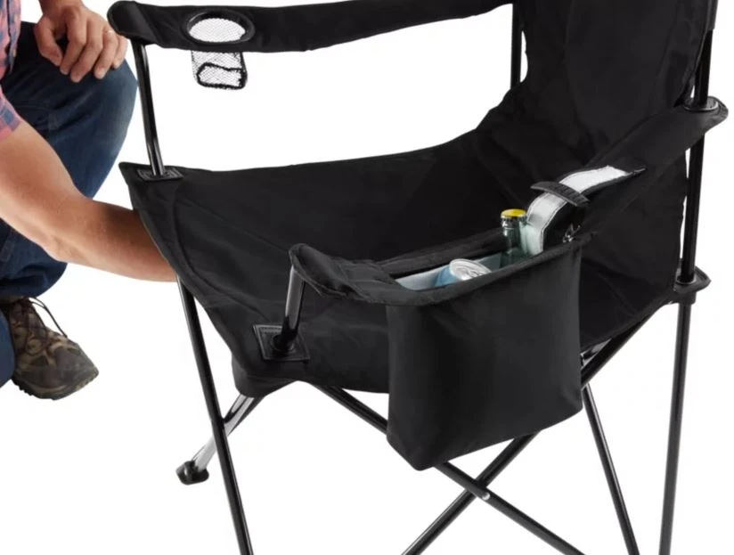 Coleman Cooler Quad Chair, Black 4 Coleman Cooler Quad Chair, Black - Image 2