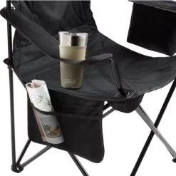 Coleman Cooler Quad Chair, Black -Lawn & Garden shop 2682004 2 1