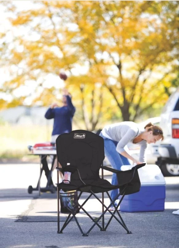 Coleman Cooler Quad Chair, Black 6 Coleman Cooler Quad Chair, Black - Image 4