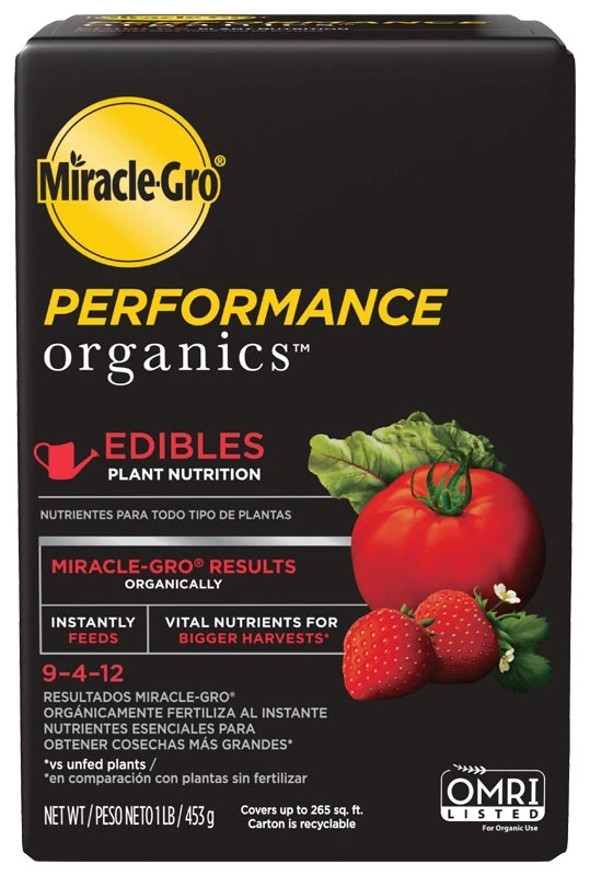 Miracle-Gro Performance Organics Edibles Plant Nutrition Miracle-Gro Performance Organics Edibles Plant Nutrition -Lawn & Garden shop 300531005 f 1