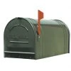 Fulton Extra Large Post Rural Mailbox - Gun Metal Silver 1 Fulton Extra Large Post Rural Mailbox - Gun Metal Silver -Lawn & Garden shop 3040003 1 1