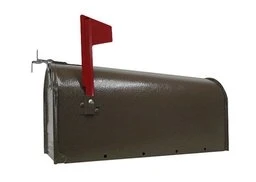 Fulton Standard Post Rural Mailbox - Brown Fulton Standard Post Rural Mailbox - Brown -Lawn & Garden shop 3040009 1 1