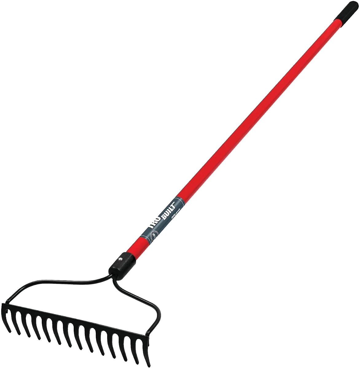 Truper Tru Tough Welded Bow Rake w/ 60" Fiberglass Handle Truper Tru Tough Welded Bow Rake w/ 60" Fiberglass Handle -Lawn & Garden shop 32404 rake