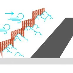 Tenax Snow Guard Snow Fence 4' X 50' Orange, 82119004 5 Tenax Snow Guard Snow Fence 4' X 50' Orange, 82119004 -Lawn & Garden shop 34390003 5 1