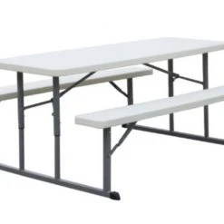 Sunny Point 69" Portable Folding Picnic Table