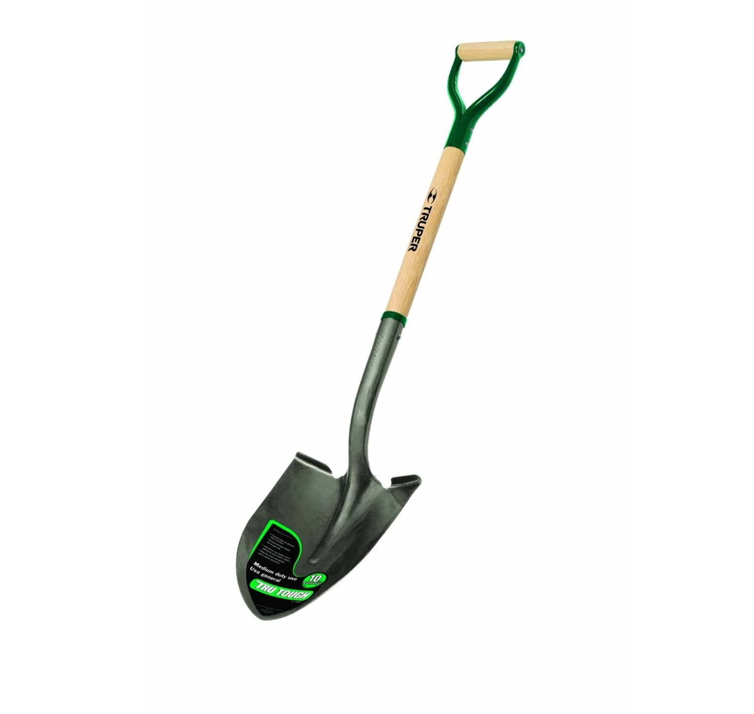 Truper Tru Tough Round Point Shovel w/ 30" D-Handle Truper Tru Tough Round Point Shovel w/ 30" D-Handle -Lawn & Garden shop 37700302 1