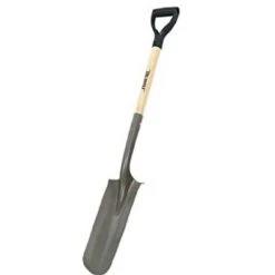 Truper 31178 Tru Built Drain Spade with D-Handle 28-Inch