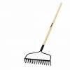 Truper Tru Built 48" Welded Bow Rake w/ Wood Handle