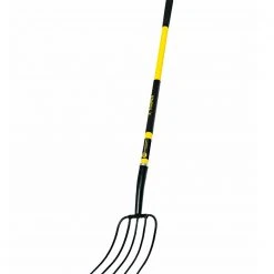 Truper Tru Pro 5 Tine Manure Fork w/ 50" Fiberglass Handle