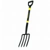 Truper Tru Pro Spading Fork w/ 30" Fiberglass Handle -Lawn & Garden shop 37700917 1