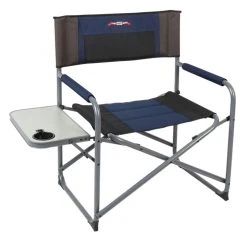 Westfield L&M Director Chair With Side Table, Navy - XXL