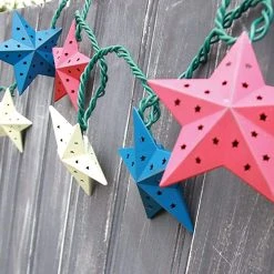 DEI Country Barn Star String Lights -Lawn & Garden shop 40131568 1 1
