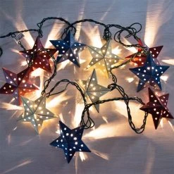 DEI Country Barn Star String Lights 4 DEI Country Barn Star String Lights -Lawn & Garden shop 40131568 2