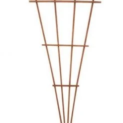 Panacea Fan Trellis Brown Wood